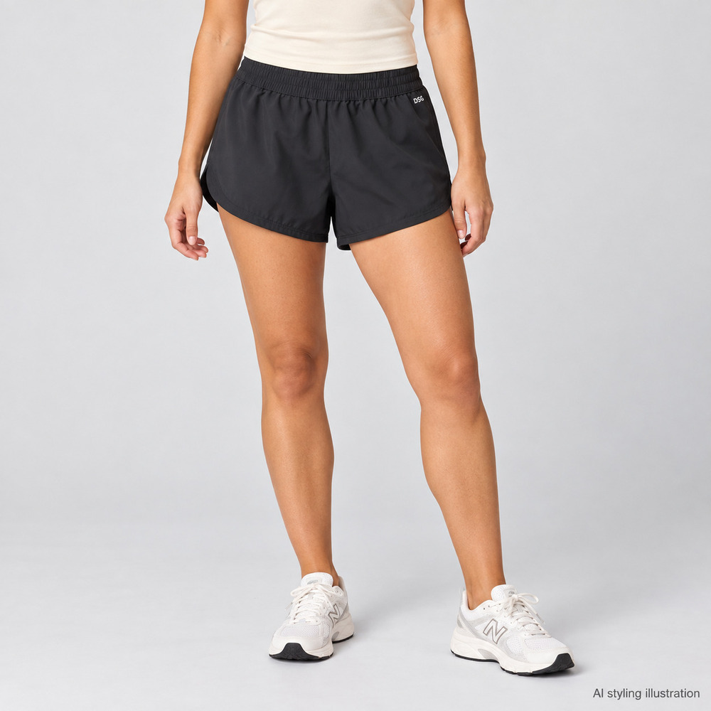 DSG Black Running Shorts Size S/M